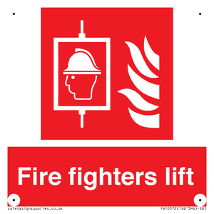 Fire fighters lift